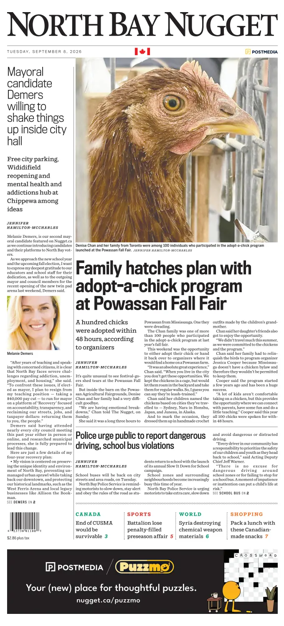 Cover of North Bay Nugget