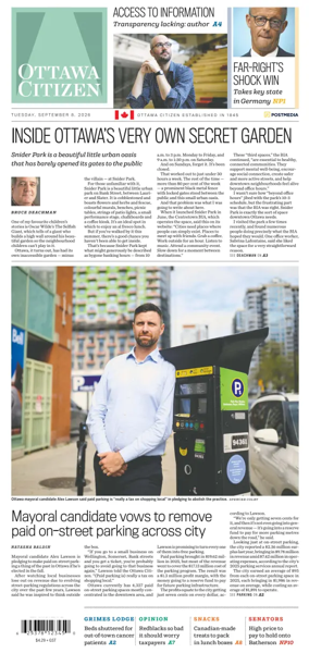 Cover of Ottawa Citizen