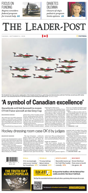 Cover of Regina Leader-Post