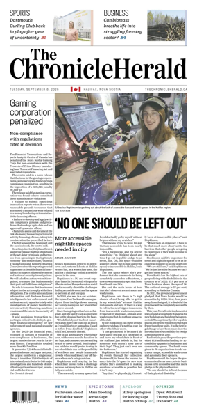 Cover of The Chronicle Herald (Metro)