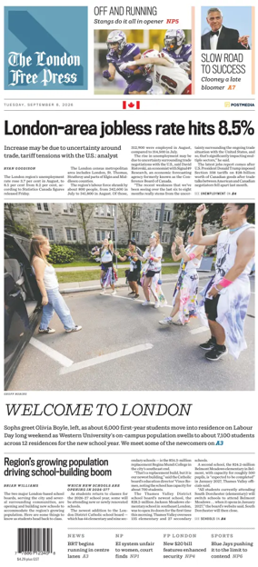Cover of The London Free Press