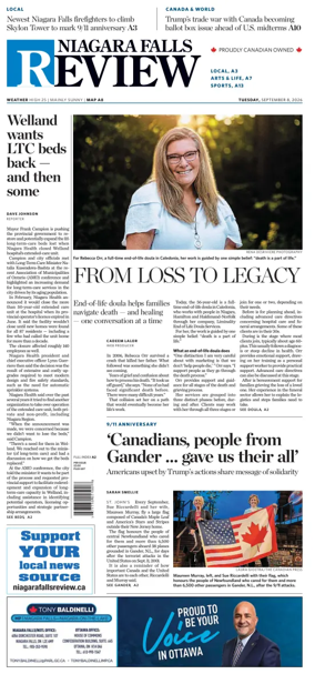 Cover of The Niagara Falls Review