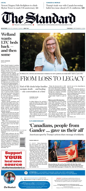 Cover of The Standard (St. Catharines)