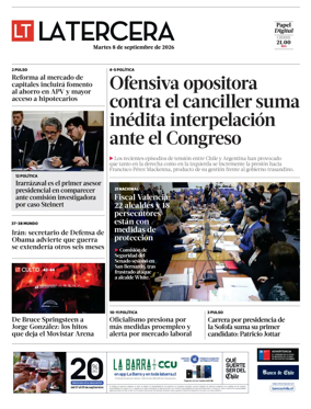 Cover of La Tercera