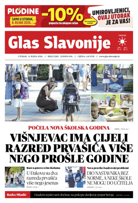 Cover of Glas Slavonije