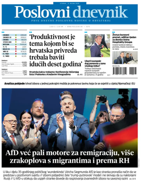 Cover of Poslovni Dnevnik