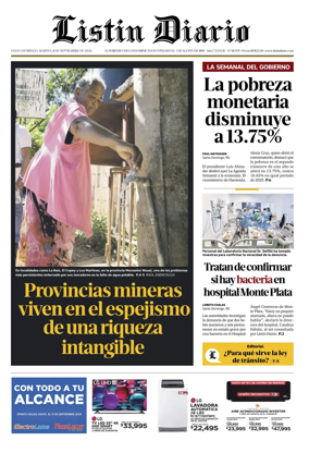 Cover of Listin Diario
