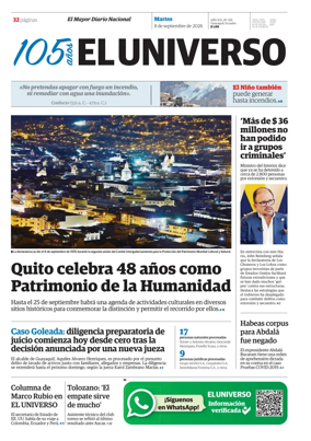 Cover of El Universo