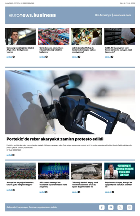 Cover of Euronews Business (Turkish) Compiled Editions