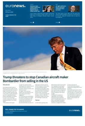 Cover of EuroNews (English Edition)