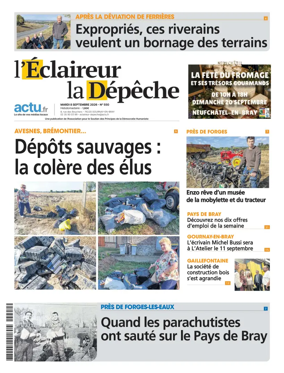 Cover of l'Eclaireur la Depeche