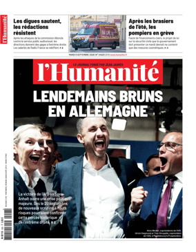 Cover of L'HUMANITE