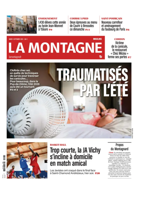 Cover of La Montagne (Moulins)