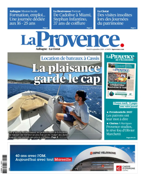 Cover of La Provence Aubagne-La Ciotat