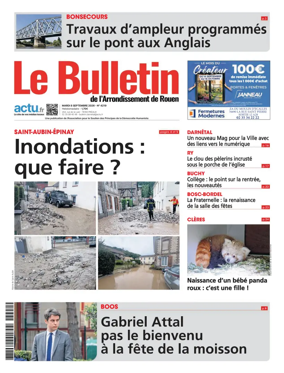 Cover of Le Bulletin de lArrondisement de Rouen