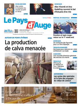 Cover of Le Pays d'Auge (Edition Littoral)
