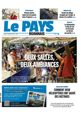 Cover of Le Pays Roannais (Roanne)