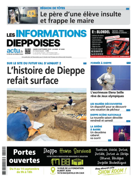 Cover of Les Informations Dieppoises