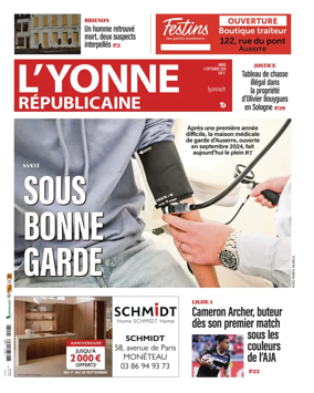Cover of L'Yonne Republicaine