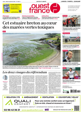 Cover of Ouest-France (Lannion / Paimpol / Guingamp)