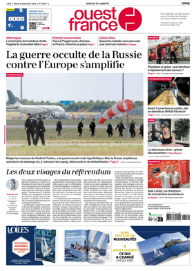 Cover of Ouest France (Orne)
