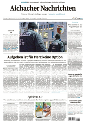 Cover of Aichacher Nachrichten