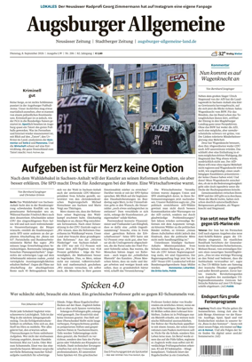 Cover of Augsburger Allgemeine (Land West)