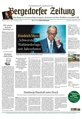 Cover of Bergedorfer Zeitung