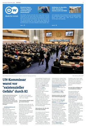 Cover of Deutsche Welle (German edition)