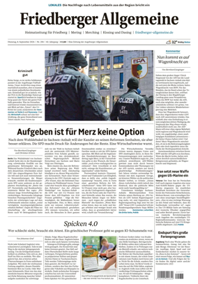 Cover of Friedberger Allgemeine
