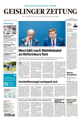 Cover of Geislinger Zeitung