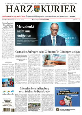Cover of Harz Kurier