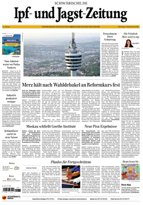 Cover of Ipf- und Jagst-Zeitung