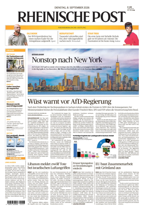 Cover of Rheinische Post Mettmann