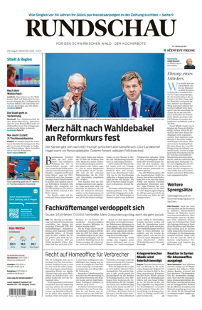 Cover of Rundschau fur den Schwabischen Wald – Der Kocherbote