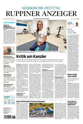 Cover of Ruppiner Anzeiger