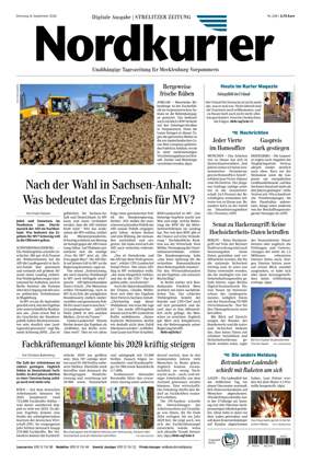 Cover of Strelitzer Zeitung