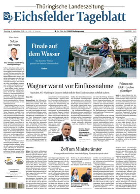 Cover of Thuringische Landeszeitung (Eichsfeld)