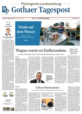 Cover of Thuringische Landeszeitung (Gotha)