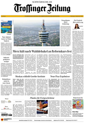 Cover of Trossinger Zeitung