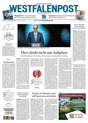 Cover of Westfalenpost (Balve)