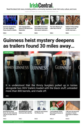 Cover of Irish Central