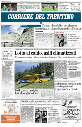 Cover of Corriere del Trentino