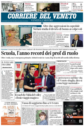 Cover of Corriere del Veneto (Venezia e Mestre)