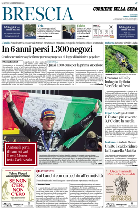 Cover of Corriere della Sera (Brescia)