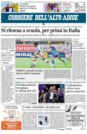 Cover of Corriere dell'Alto Adige