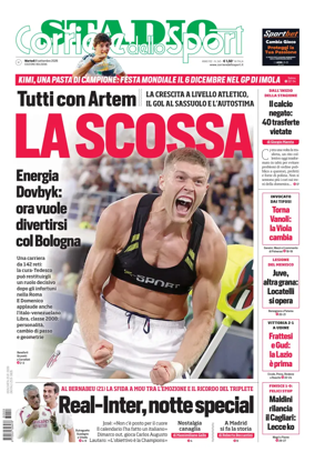 Cover of Corriere dello Sport Stadio (Bologna)