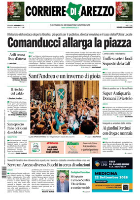 Cover of Corriere di Arezzo
