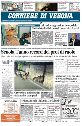 Cover of Corriere di Verona