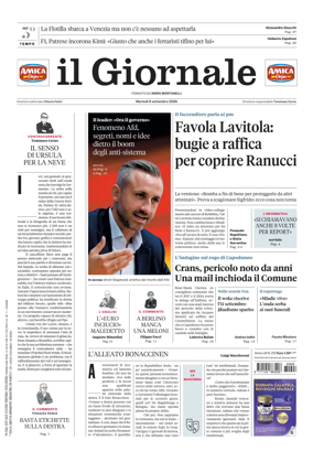 Cover of Il Giornale (Italy)